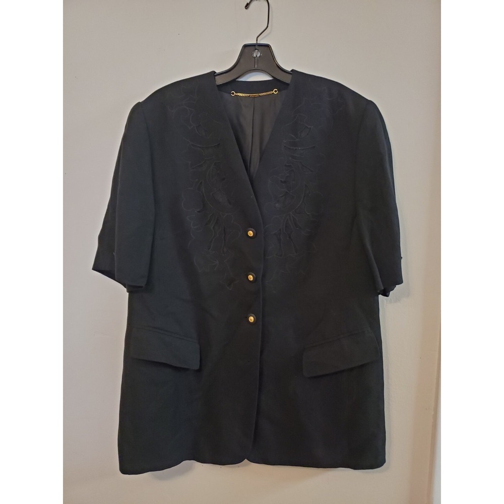 Basler Black Jacket-Size 44(12) - image 2